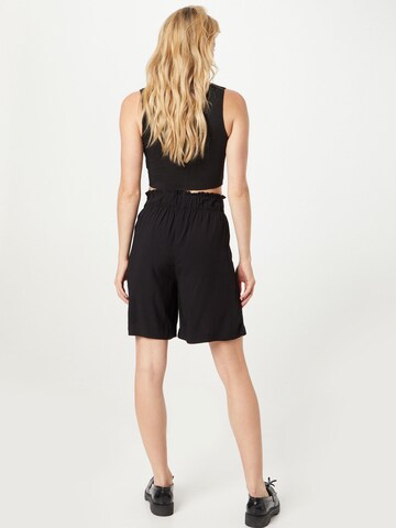 ESPRIT Loose fit Pleat-Front Pants in Black