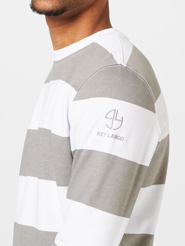 Key Largo Sweatshirt 'PENALTY' in Grau