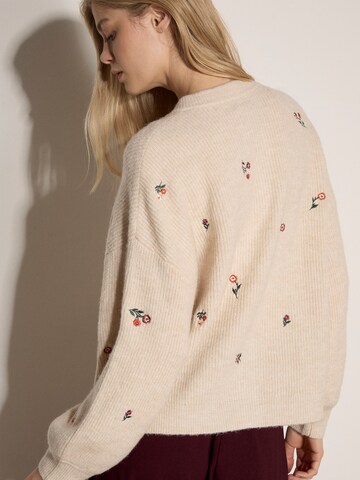 Cardigan ' ' Apricot en gris