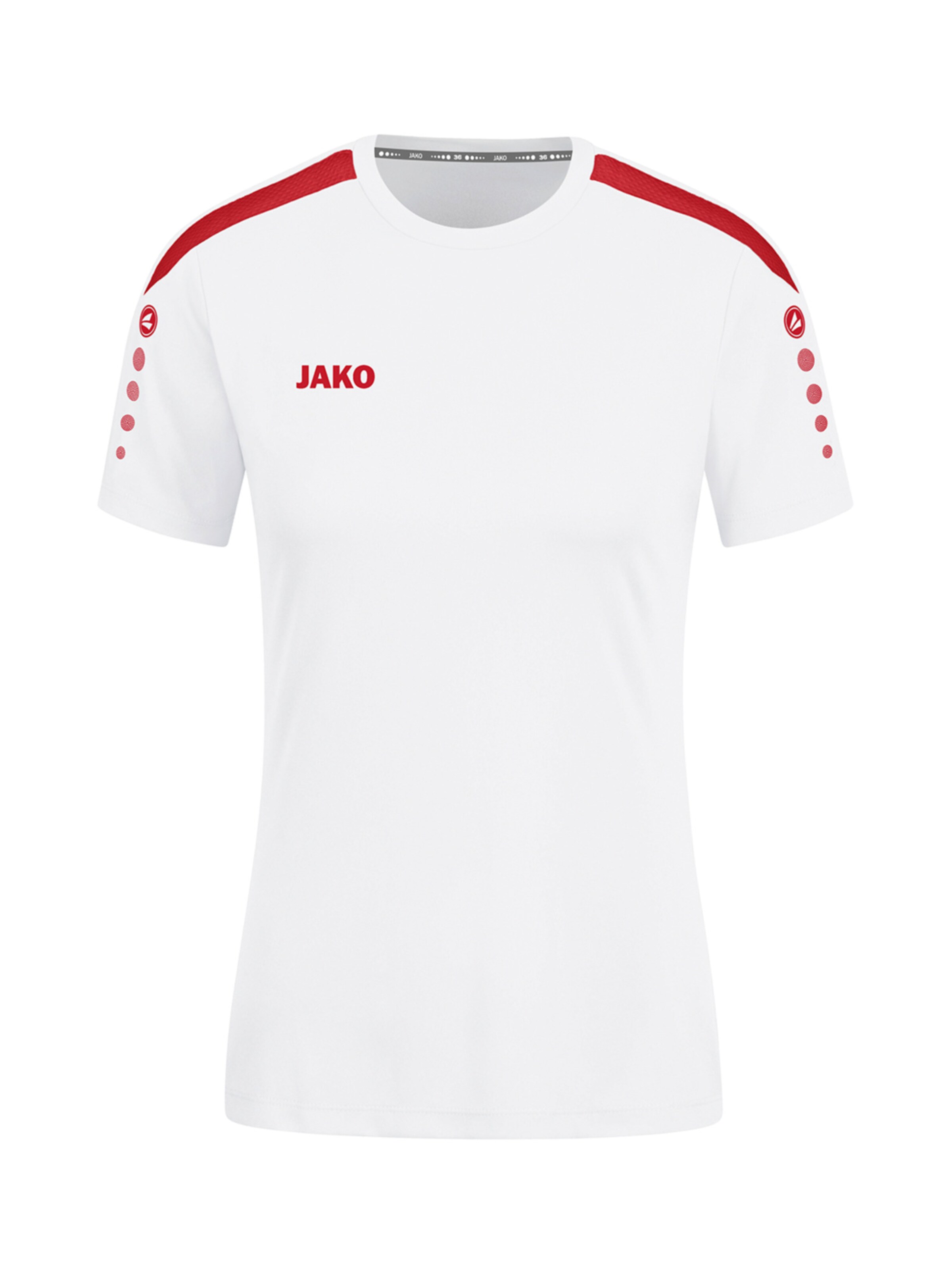 JAKO Funktionsshirt 'Power KA' in Weiß: Vorderseite