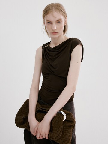 MANGO Top 'MILENA' - barna