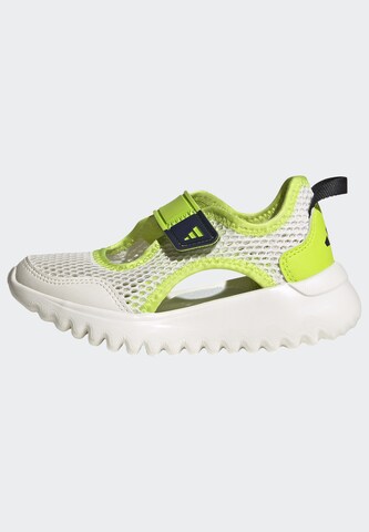 ADIDAS SPORTSWEAR Sandals & Slippers in White: front