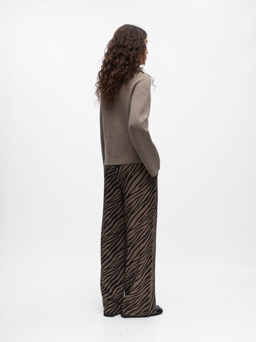 OBJECT Sweater 'OBJVIOLA' in Brown