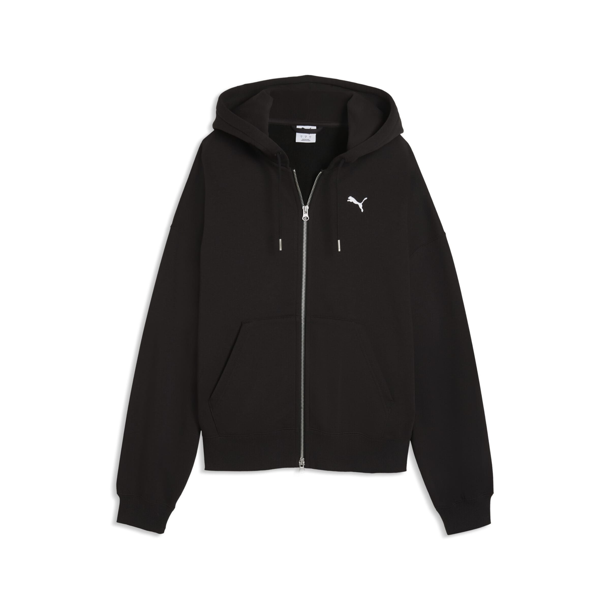 PUMA Sweatjacke in schwarz, Produktansicht
