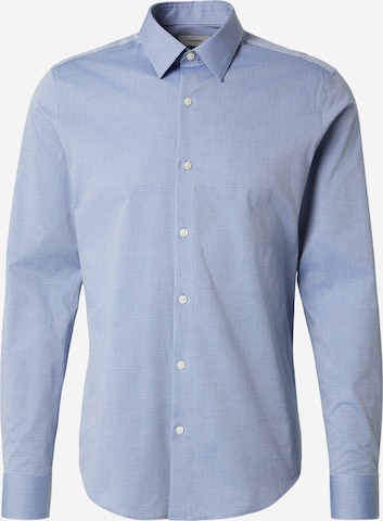 Calvin Klein Slim fit Ing - kék: elől