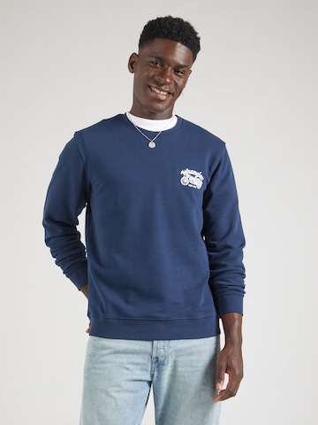 WRANGLER Sweatshirt i blå: framsida