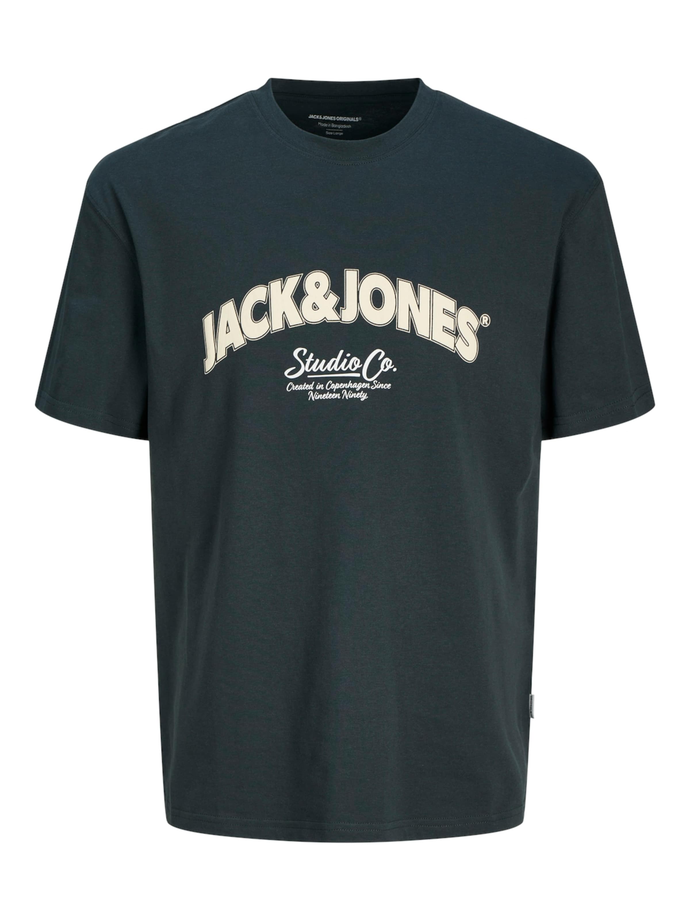 JACK & JONES Shirt 'JORBronx' in Groen: voorkant
