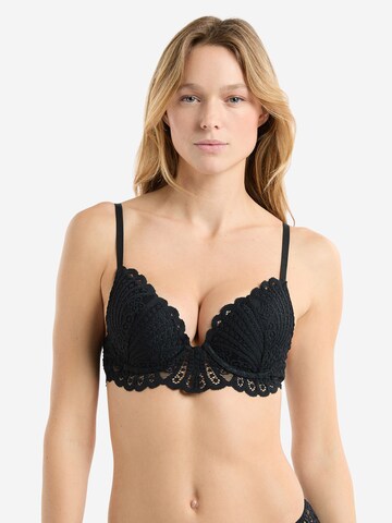 ETAM Push-up Bra 'ETREINTE' in Black: front