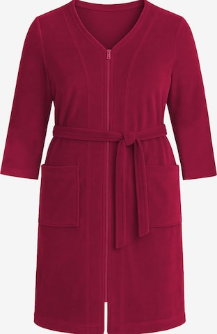 Peignoir long '5011' Vivisence en rouge : devant