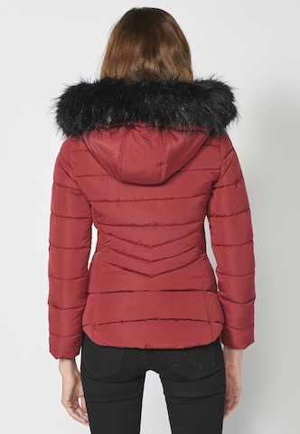 Veste d’hiver KOROSHI en rouge