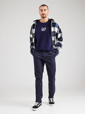GAP Slim fit Trousers in Blue