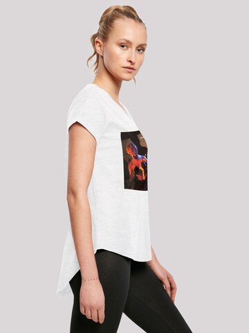 F4NT4STIC Shirt 'David Bowie Let's Dance Album Cover' in White