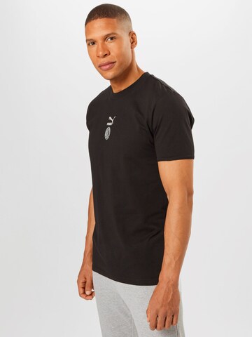 PUMA Functioneel shirt 'AC Mailand' in Zwart: voorkant