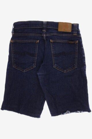 Nudie Jeans Co Shorts S in Blau