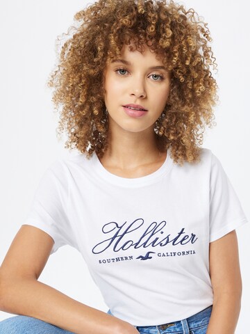HOLLISTER T-Shirt in Weiß