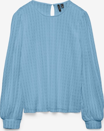 VERO MODA Bluse 'VMNomi' in Blau: Vorderseite