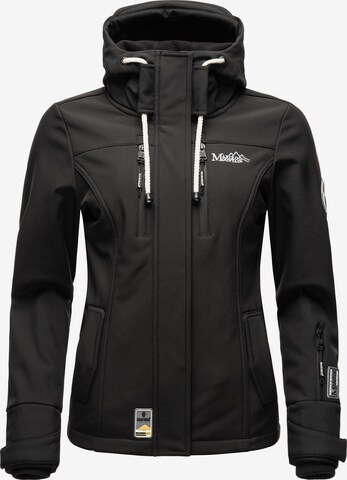 MARIKOO Performance Jacket 'Kleine Zicke' in Black: front