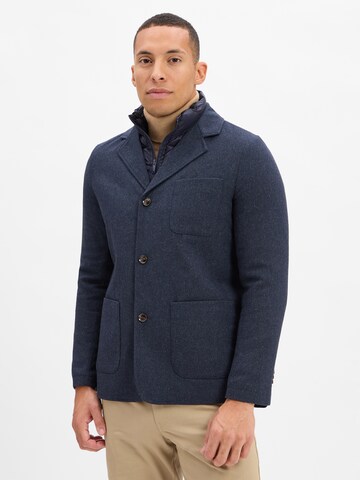CG CLUB OF GENTS Regular Fit Sakkos 'CG Jasper' in Blau: Vorderseite