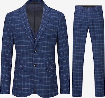 Youthup Slim fit Suit in Blue: front