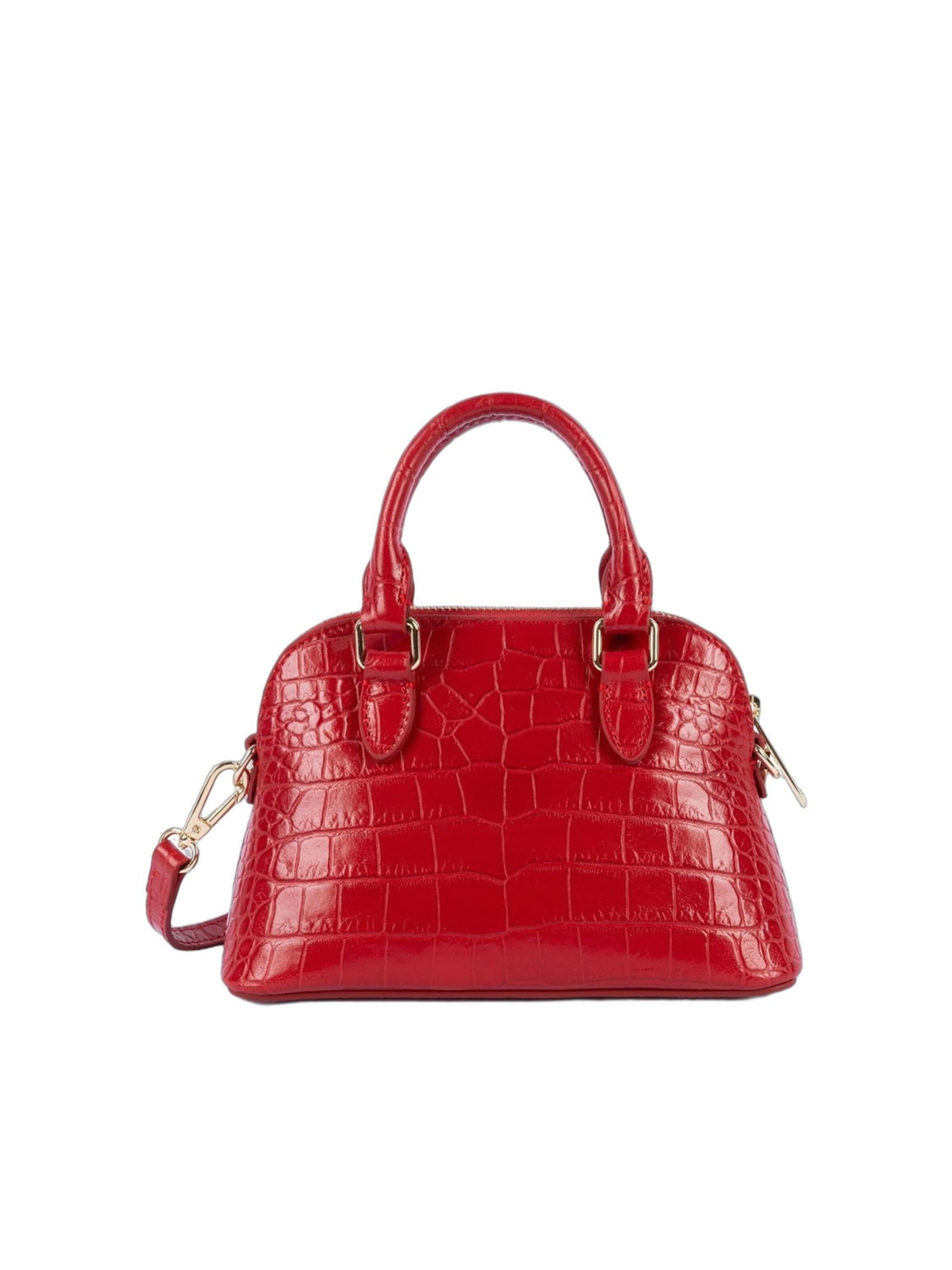 LANCASTER Paris - Bolso de mano 'Exo' en rojo