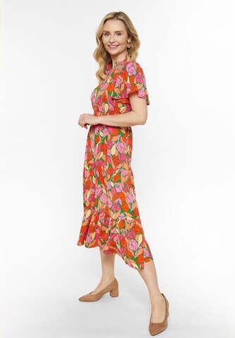 Usha - Vestido 'Festival' en rojo