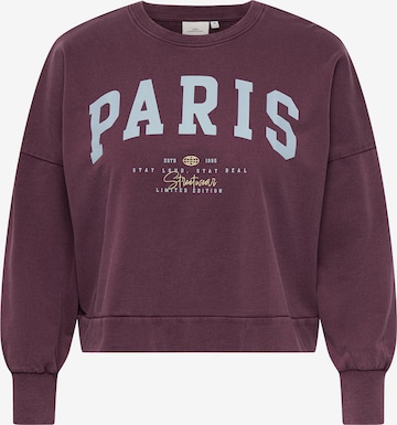 ONLY Carmakoma - Sudadera 'CAREMELIE' en lila: frente