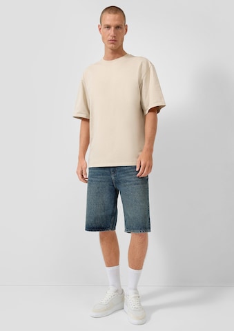 QS T-Shirt in Beige