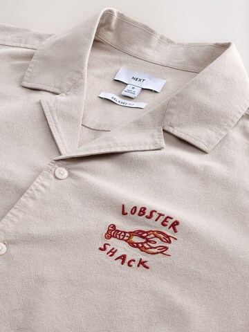 Next Regular Fit Hemd in Weiß