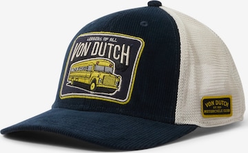 Cappello da baseball di Von Dutch Originals in nero: frontale