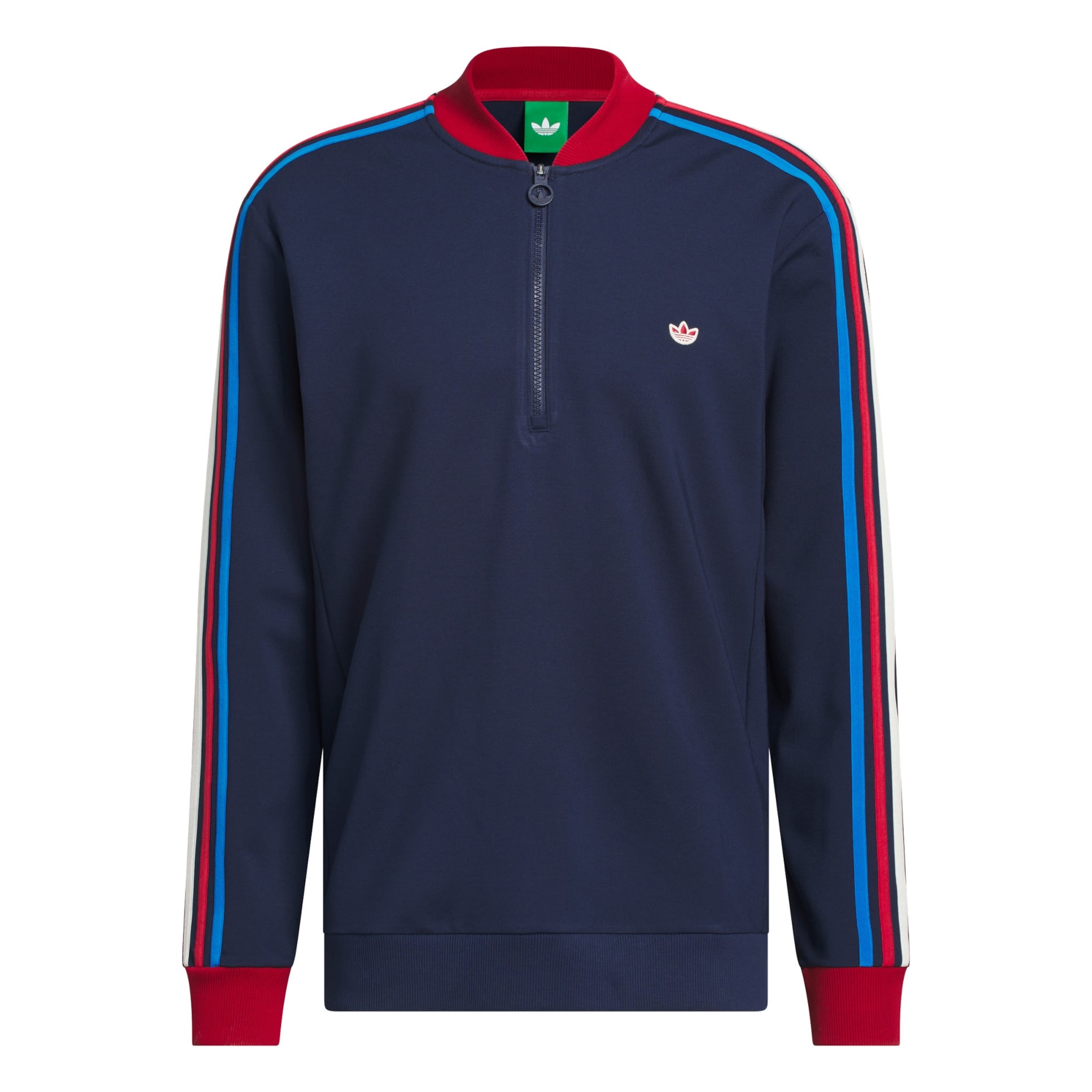Sweat de sport ADIDAS PERFORMANCE en bleu : devant