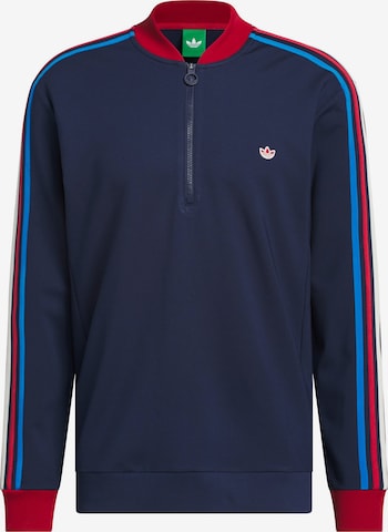 Sweat de sport ADIDAS PERFORMANCE en bleu : devant