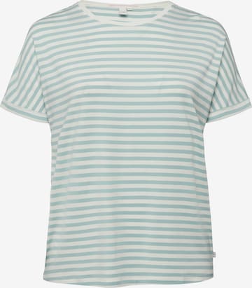 T-shirt QS en bleu : devant