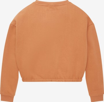 TOM TAILOR Sweatshirt i oransje