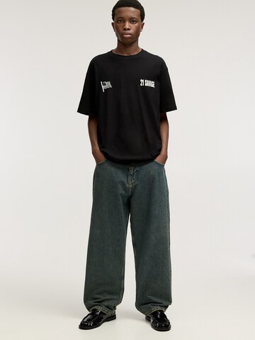 Pull&Bear Póló - fekete