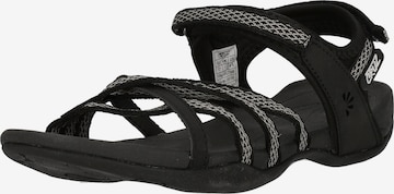 Cruz Sandalen 'Aarhus' in Schwarz: Vorderseite