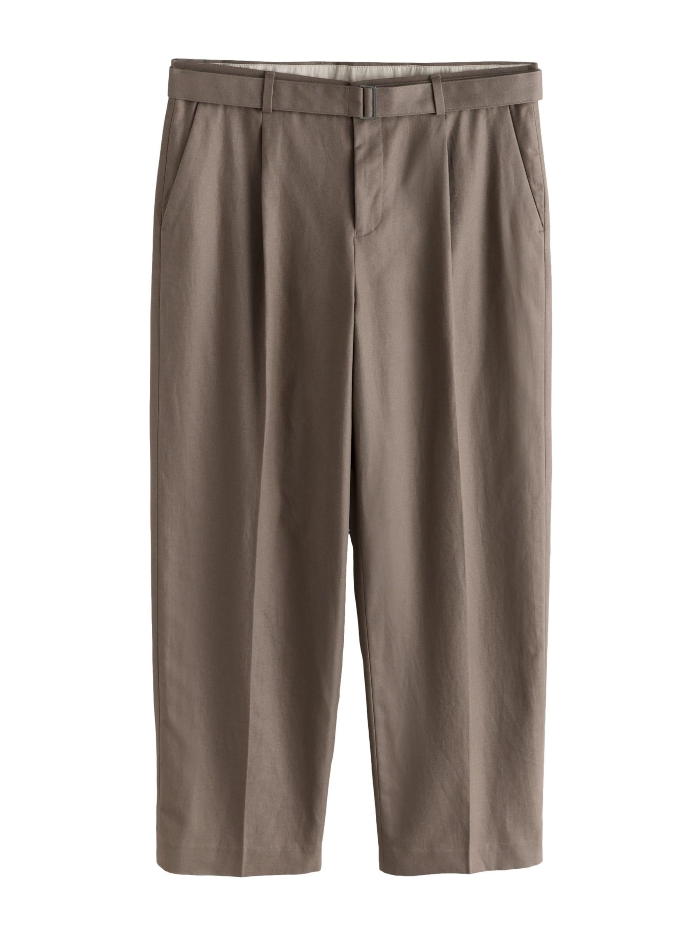 Next Pantalon à pince en 46/Regular en marron, Vue avec produit