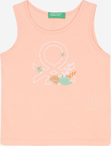 Top di UNITED COLORS OF BENETTON in rosa: frontale