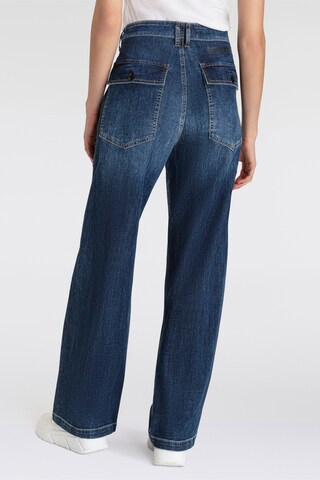 Herrlicher Wide Leg Jeans in Blau