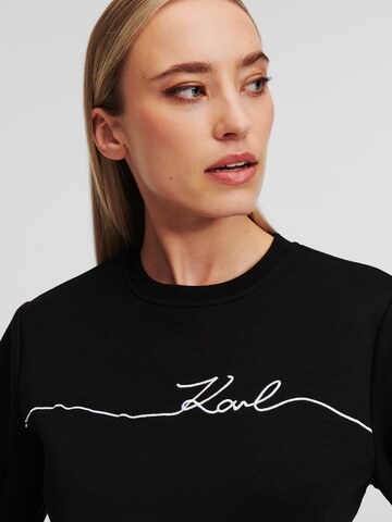 Felpa di Karl Lagerfeld in nero