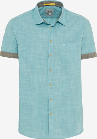 CAMEL ACTIVE Regular fit Button Up Shirt in Blue: front