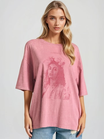 Funky Buddha Majica | roza barva: sprednja stran