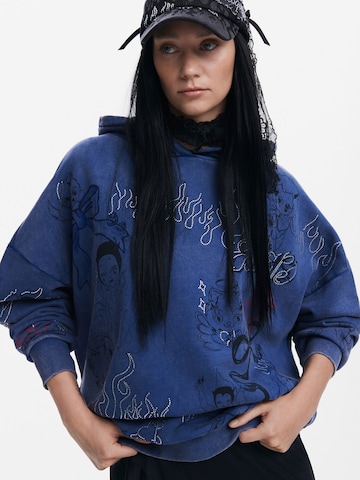 Desigual Collegepaita 'María Escoté' värissä sininen