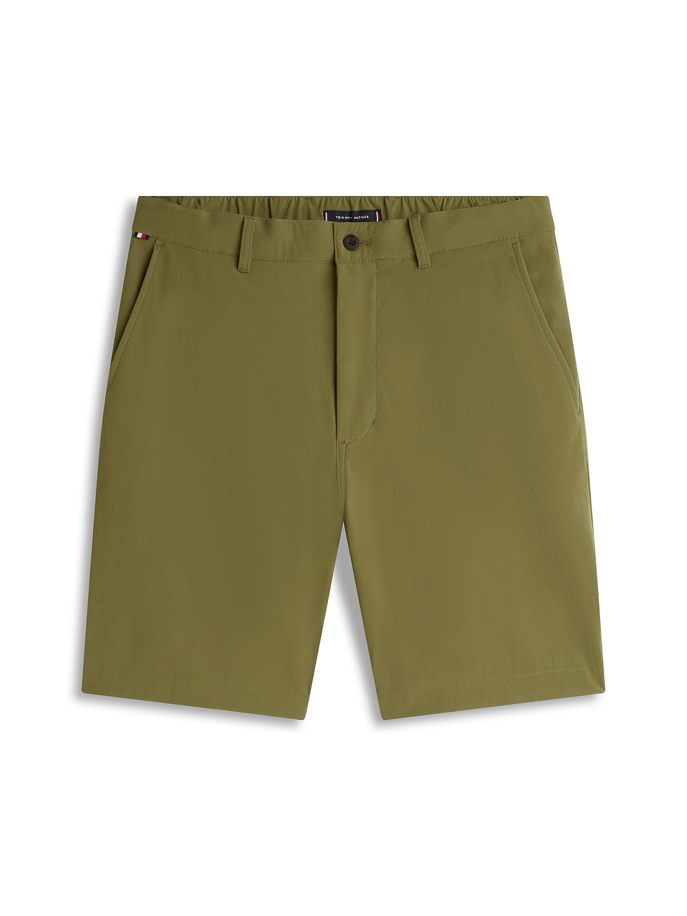 TOMMY HILFIGER Chino trousers 'Dover' in Green: front