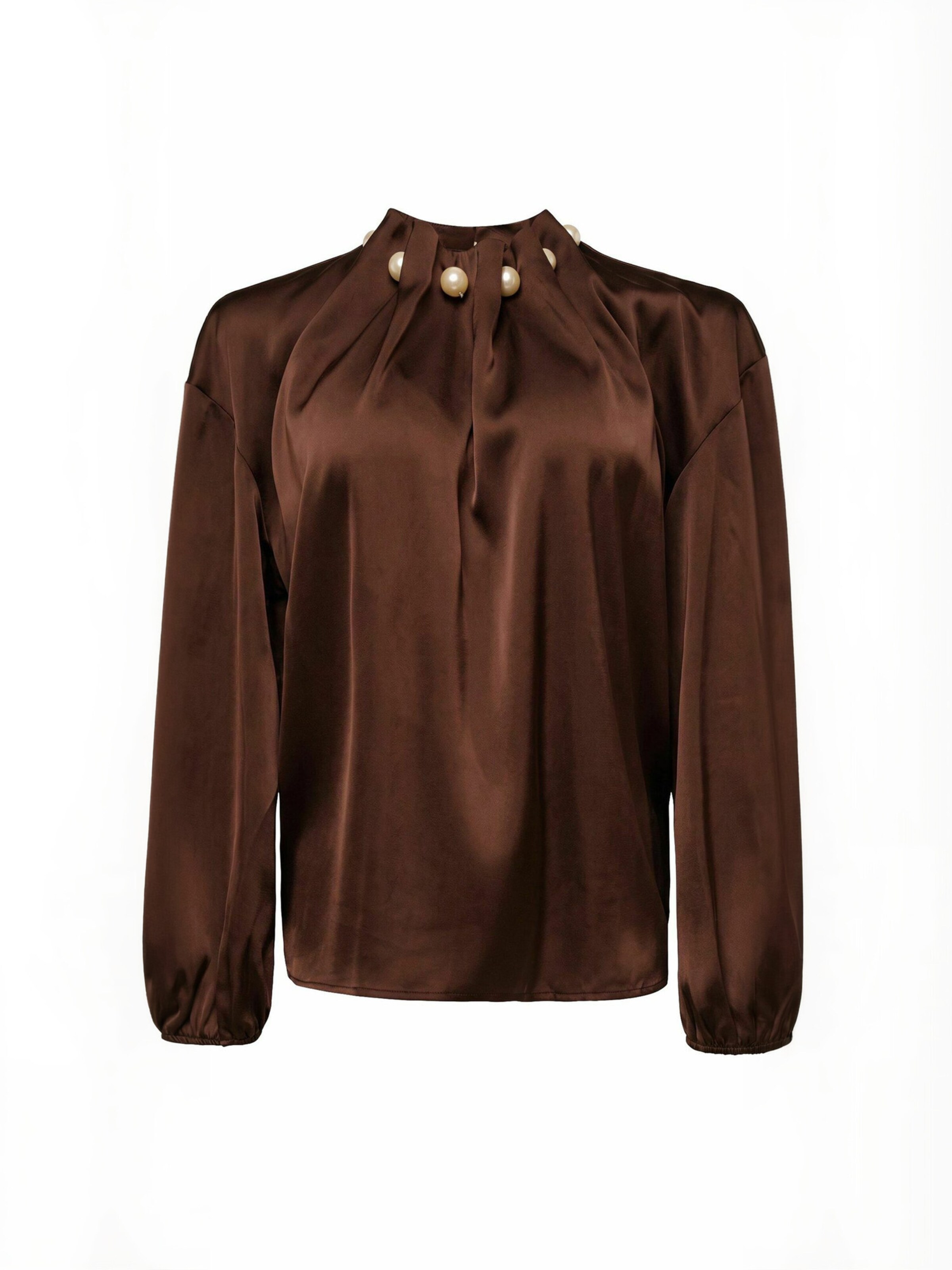 T-shirt ' PIP ' Liberte Essentiel en marron : devant