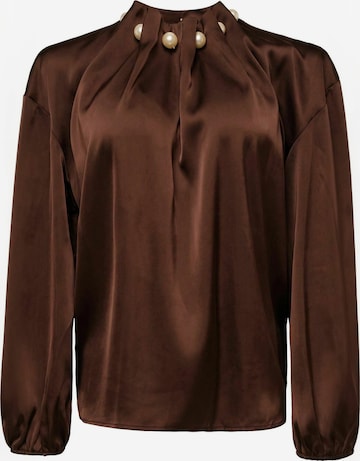 Liberte Essentiel Shirts ' PIP ' i brun: forside