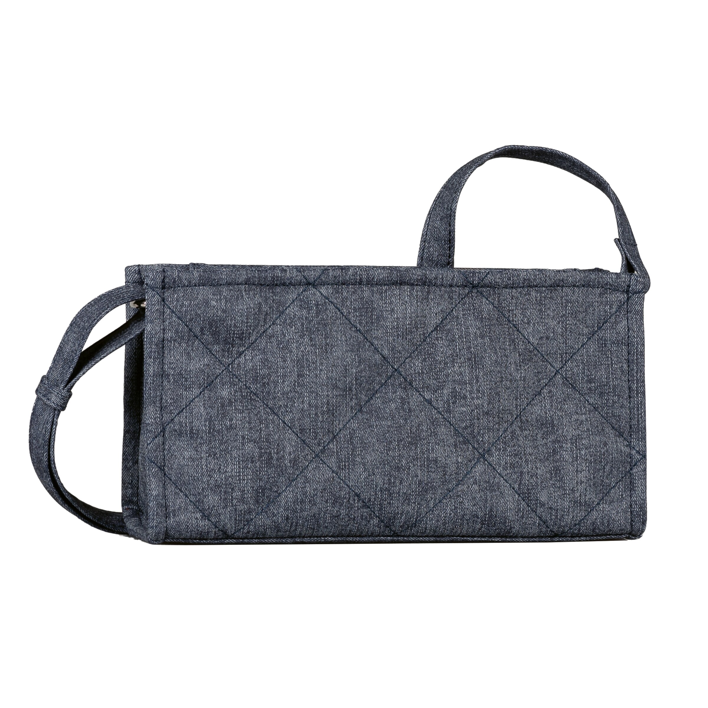 TOM TAILOR DENIM Crossbody Bag in Grey: front