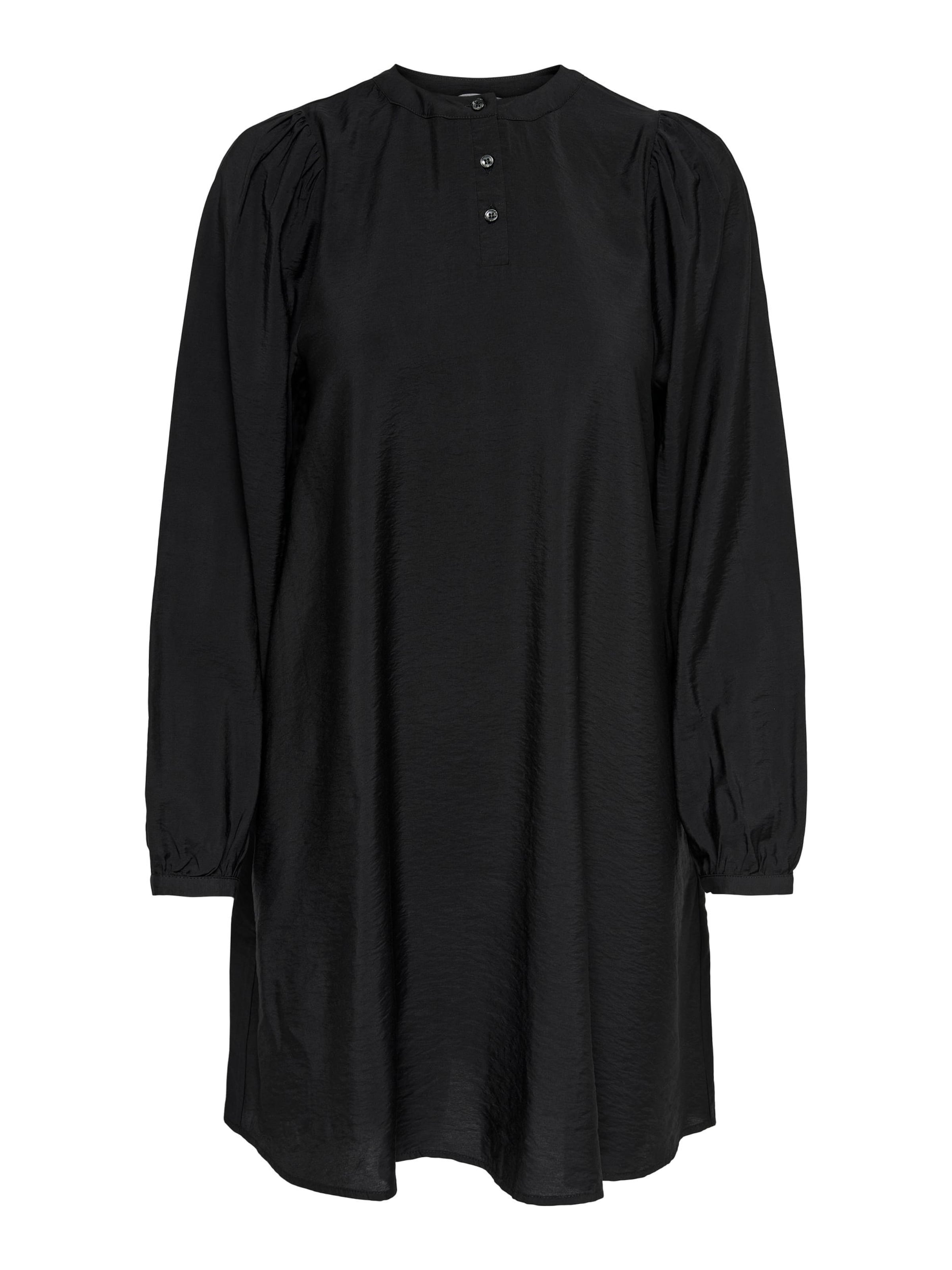 juoda ONLY Palaidinės tipo suknelė 'Sandy': priekis