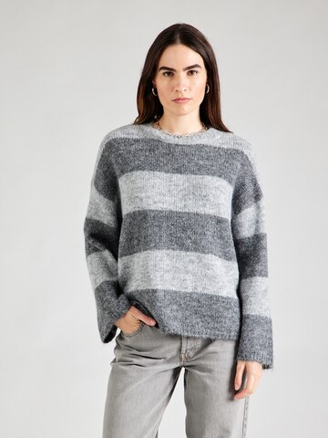Pullover extra large 'NMSUTTON' di Noisy may in grigio: frontale