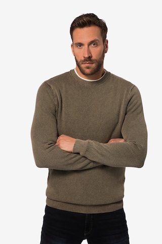 JP1880 Sweater in Brown: front