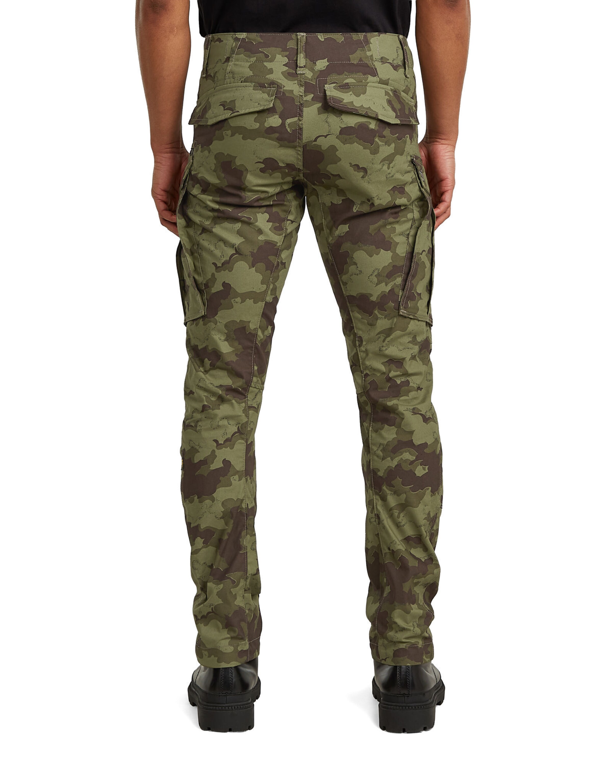 G-STAR Tapered Cargo trousers 'Zip 3D Regular Tapered Pants' in Green